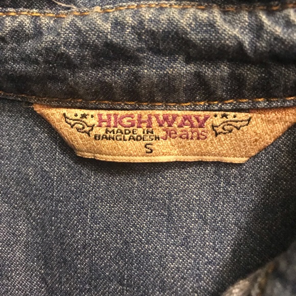 Denim Top - Picture 3 of 3